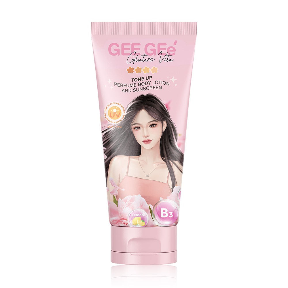 GEE GEE Gluta-C Vitta Tone Up Perfume Body Lotion & Sunscreen 150ml