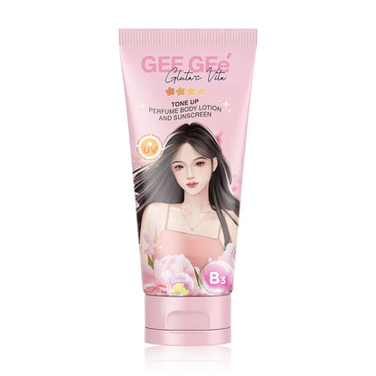 GEE GEE Gluta-C Vitta Tone Up Perfume Body Lotion & Sunscreen 150ml