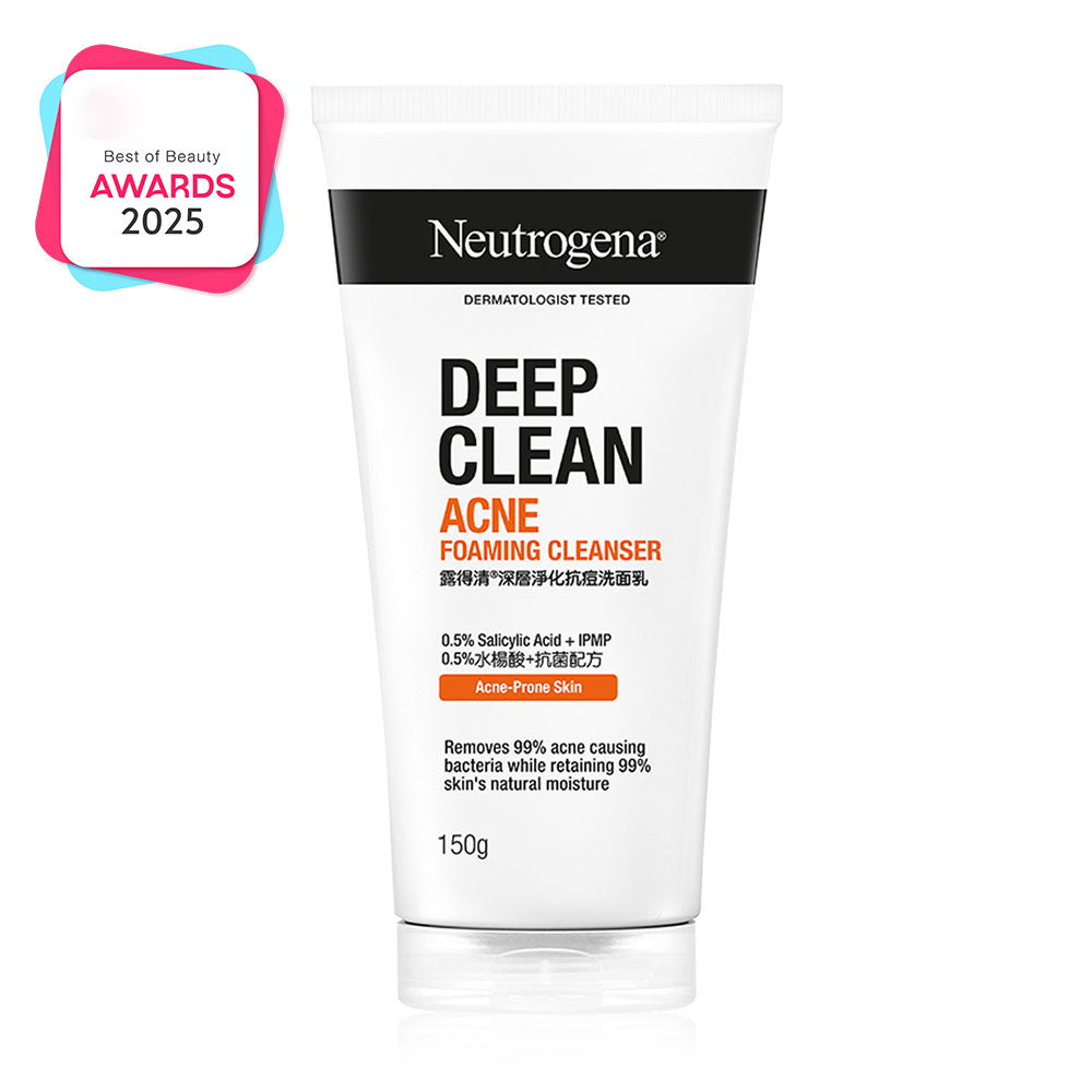 Neutrogena Deep Clean Acne Foaming Cleanser 150g – Amino Whipped Foam