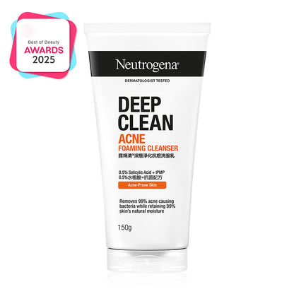 Neutrogena Deep Clean Acne Foaming Cleanser 150g – Amino Whipped Foam