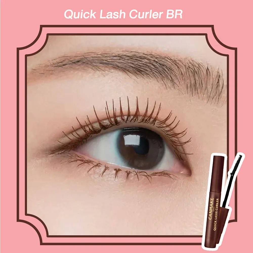 Canmake Quick Lash Curler 3.4g Black tube packaging Japan curling mascara Thai import
