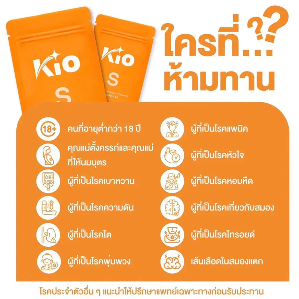 KIO S+ Dietary Supplement capsules close-up metabolic support complex essential nutrients formula