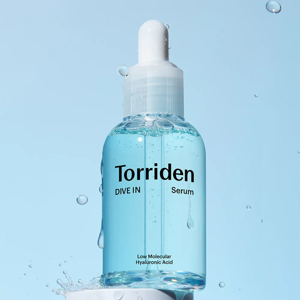 Torriden Dive-In Hyaluronic Acid Serum 50ml bottle packaging Thailand deep hydration facial serum with 5-type low molecular HA