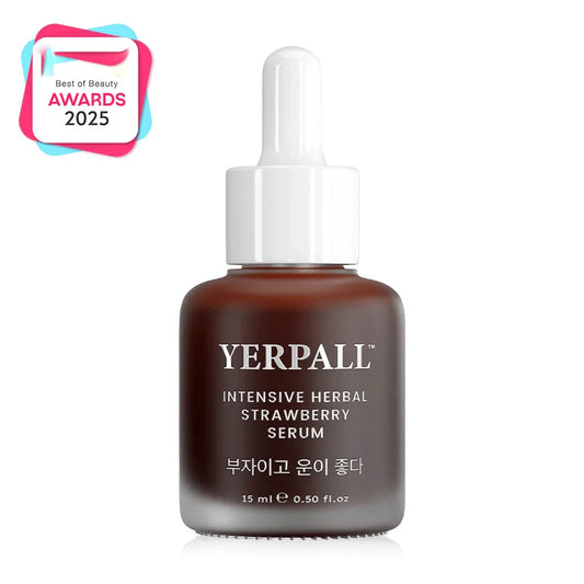 Yerpall Intensive Herbal Strawberry Serum 15ml – Dark Spot & Acne Redness Reducer
