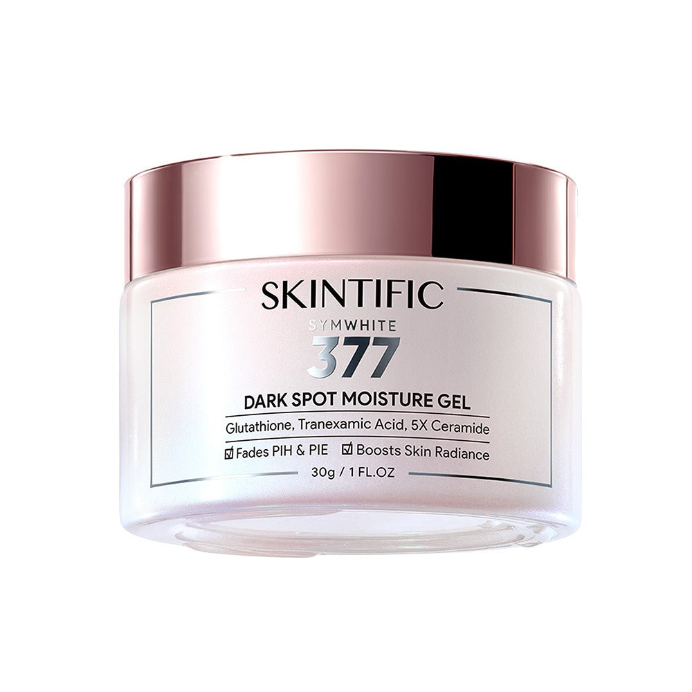 Skintific SymWhite 377 Dark Spot Moisture Gel 30g tube packaging Thailand brightening gel skincare