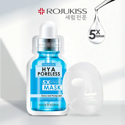 Rojukiss White Poreless 5X Intensive Mask – Dark Spot & Acne Scar Brightening Serum Mask | 25 ml