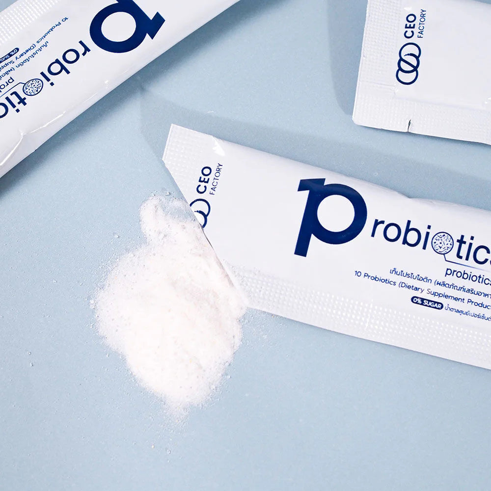 10 Probiotics Supplement | CEO Factory Gut Health 20 Sachets
