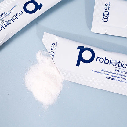 10 Probiotics Supplement | CEO Factory Gut Health 20 Sachets