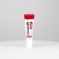 Woman applying Mediheal Pantenolips Healbalm for soothed healed radiant lips before after