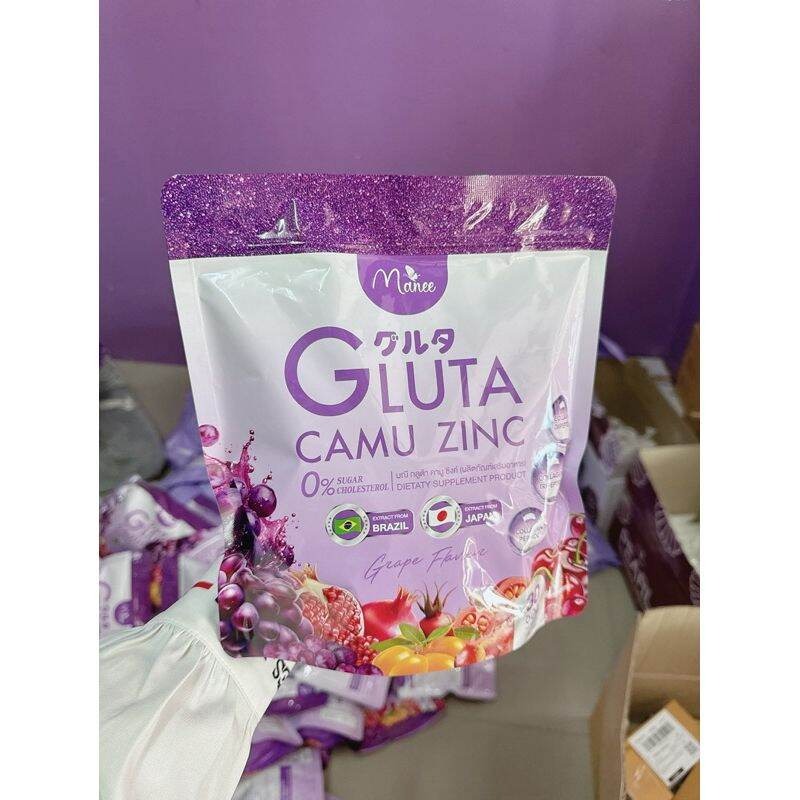 MANEE Gluta Collagen 300g box with 30 individual sachets perfect for international shipping and Thai dietary supplement beauty routine