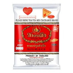 Chatramue Tea Powder Red Label 400g pouch packaging Thailand authentic Thai tea powder beverage mix