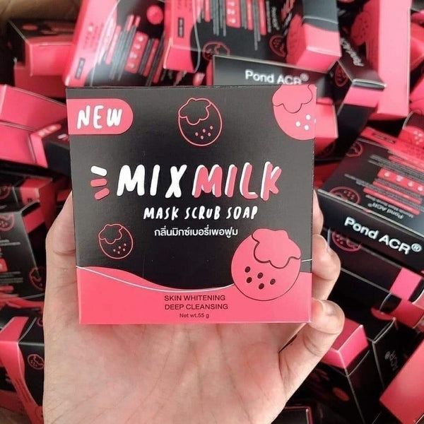 Mix Milk Mask Scrub Soap