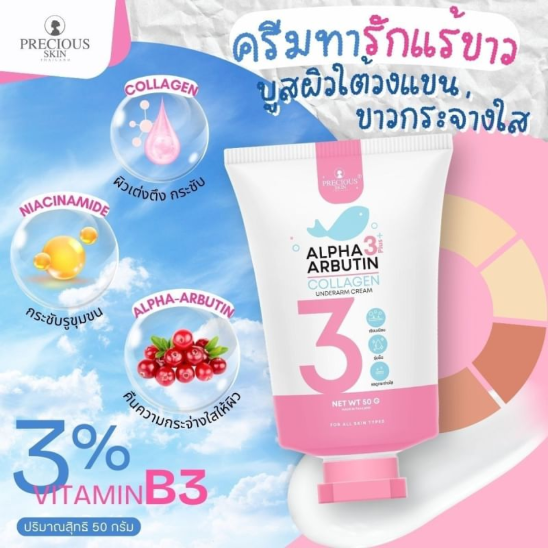 PRECIOUS SKIN ALPHA ARBUTIN 3 PLUS UNDERARM CREAM