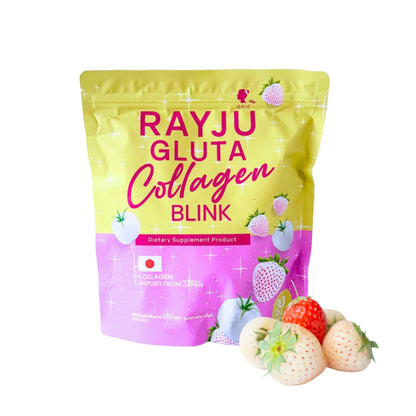 Rayju Gluta Collagen Blunk packaging Thailand glutathione collagen beauty supplement