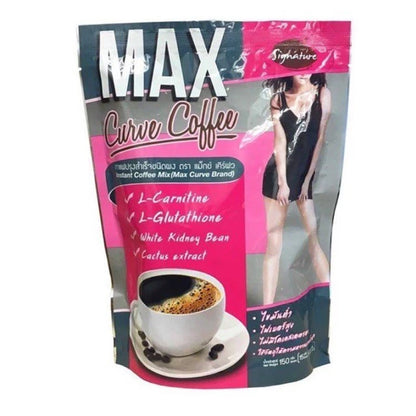 MAX CURVE Sugar-Free Slimming Coffee 150g Energy Boost