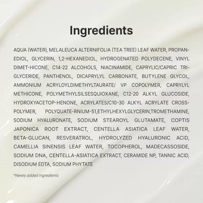 Dr.Althea 345 Relief Cream 15ml jar packaging Thailand soothing barrier-repair facial moisturizer with Centella Asiatica Chamomile