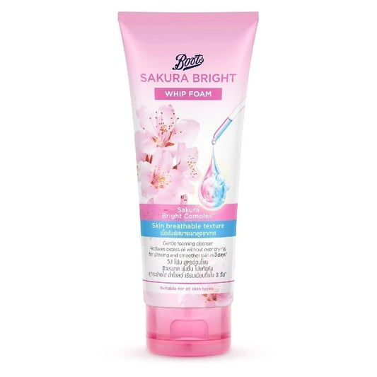 Boots Sakura Bright Whip Foam 100Ml
