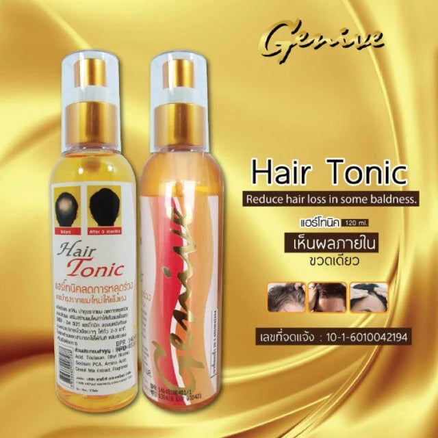 Genive Hair Tonic Stop Hair Loss 120ml – Scalp Treatment & Hair Growth Support