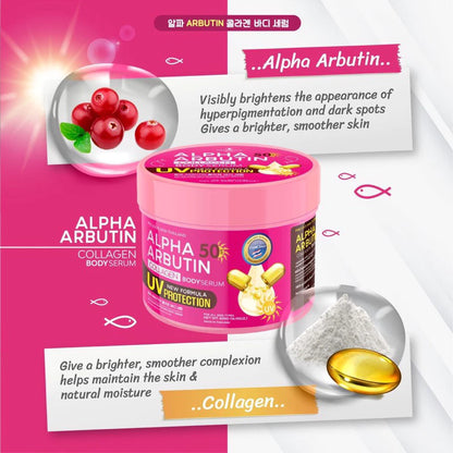 Precious Alpha Arbutin Collagen Body Serum 500g