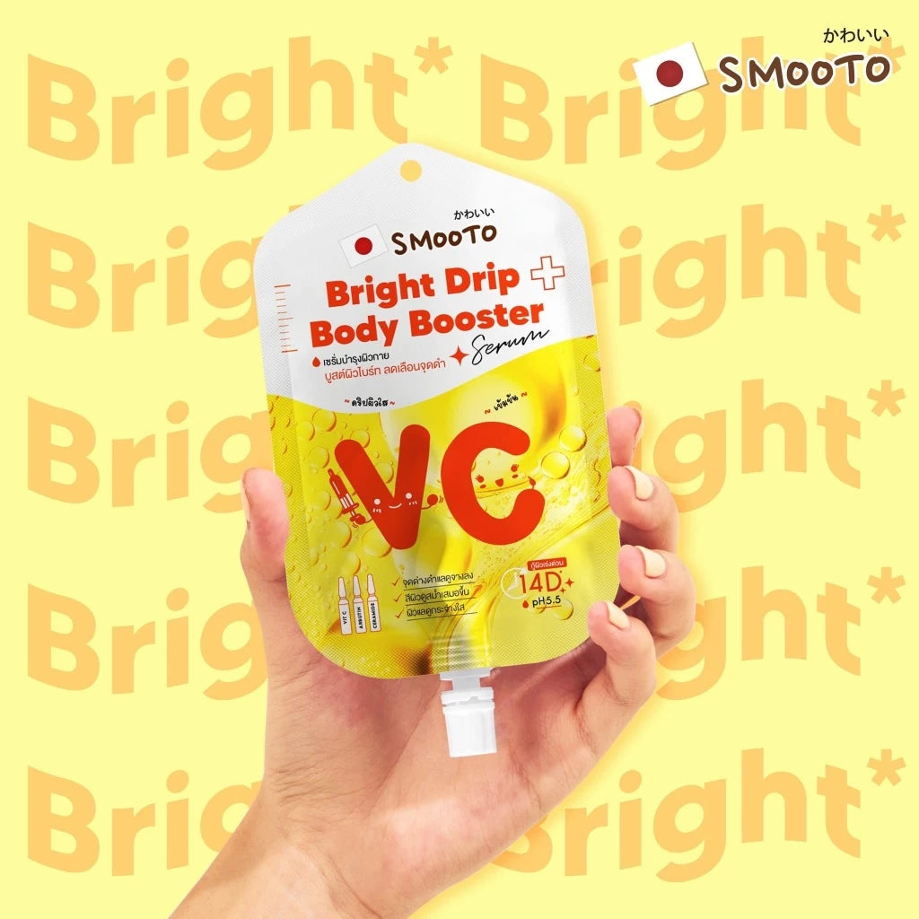 Smooto Japan VC Bright Body Booster Serum 50g – Body Glow & Dark Spot Care