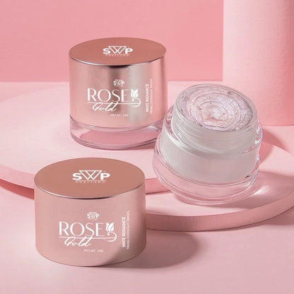 Rose Gold White Redaince Firming overnight mask 