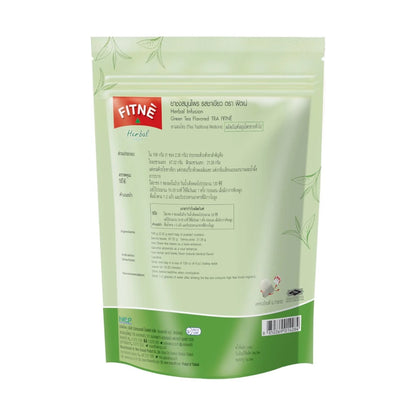 Fitne Herbal Tea sachets packaging Thailand natural digestive wellness tea with Senna Terminalia Chebula Stevia botanicals