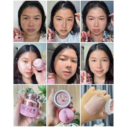 Rose Gold White Redaince Firming overnight mask 