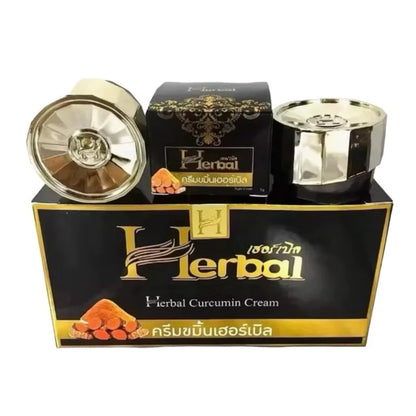 Thai FDA registered Black Turmeric Herbal Cream 50-1-6200036357 dermatologist-tested pure herbal suitable for sensitive skin brightening acne scar care