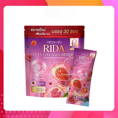 RIDA Gluta Collagen: Triple-Power Nourishment for a Flawless Glow