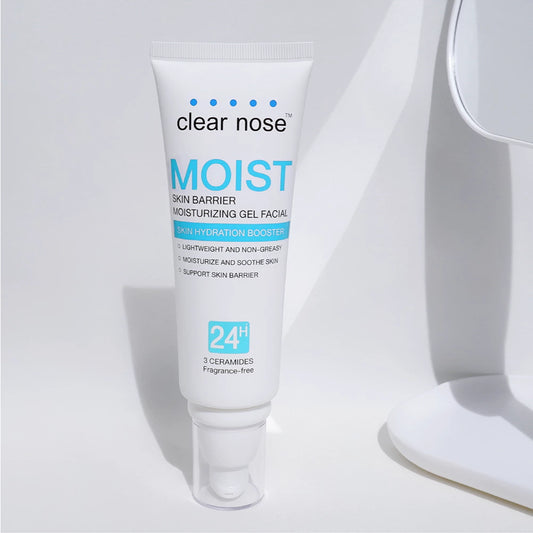 Clear Nose Moist Skin Barrier Moisturizing Gel Facial 120ml tube packaging Thailand hydrating barrier-repair gel with ceramides niacinamide hyaluronic acid