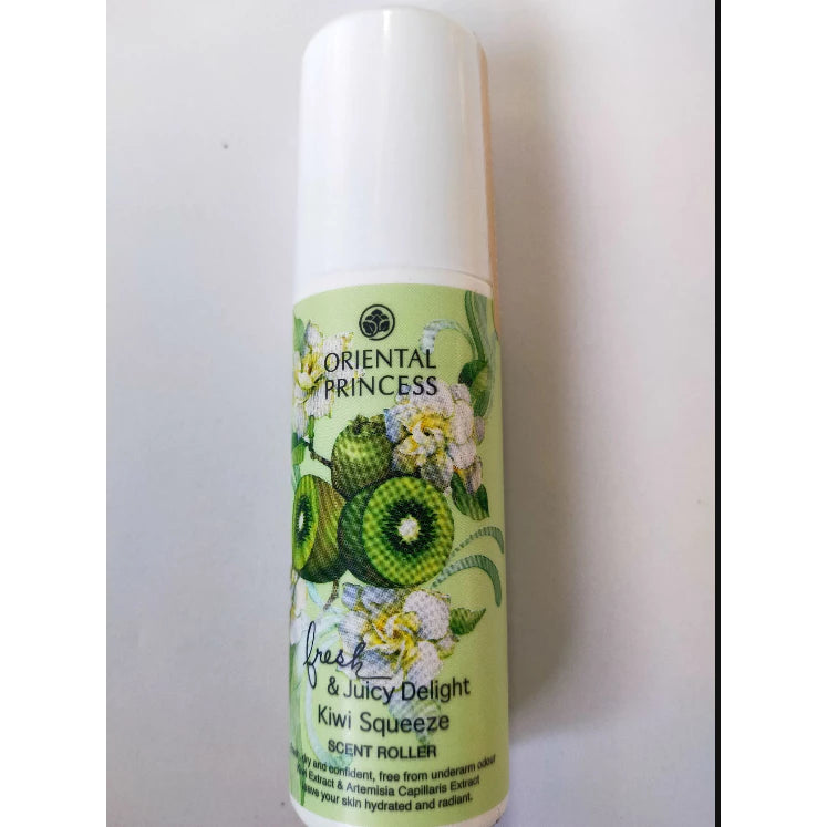 Oriental Princess deodorant Silver Nano and botanical ingredients with Thai luxury quality symbols for international personal care standards