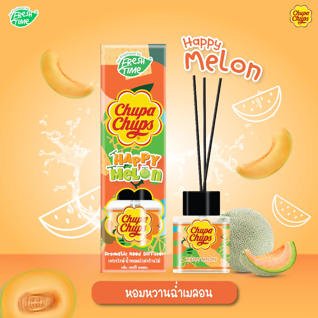 Chupa Chups Aromatic Reed Diffuser 30ml bottle packaging Thailand candy-scented home fragrance
