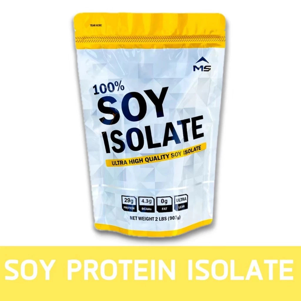 MS Soy Protein Isolate bag packaging Thailand vegan plant-based fitness protein powder