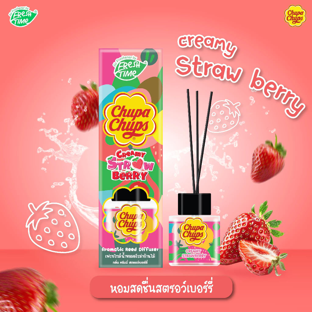Chupa Chups Aromatic Reed Diffuser 30ml bottle packaging Thailand candy-scented home fragrance