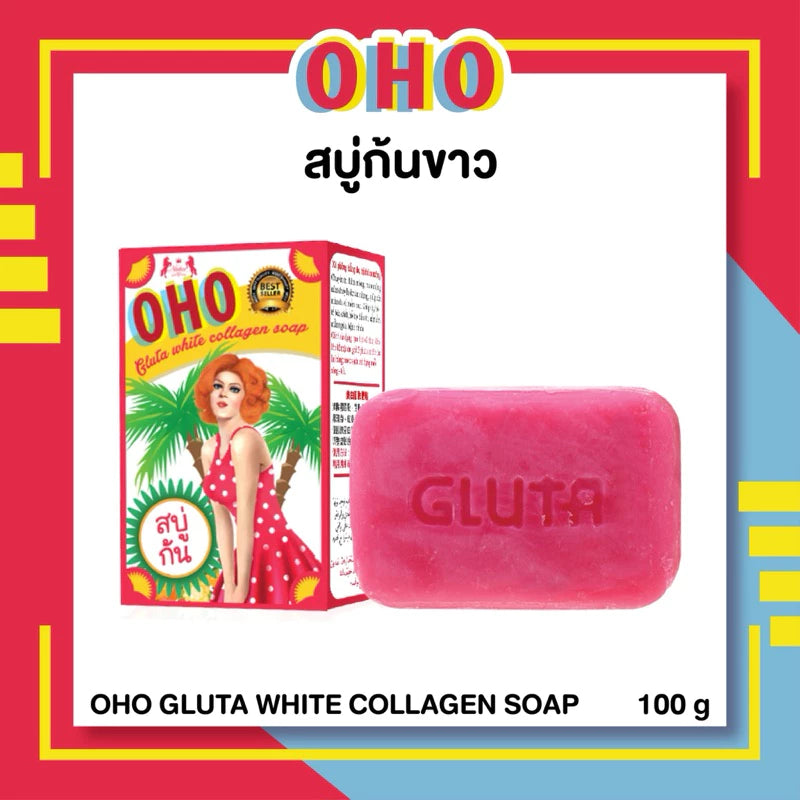 OHO GLUTA WHITE COLLAGEN SOAP