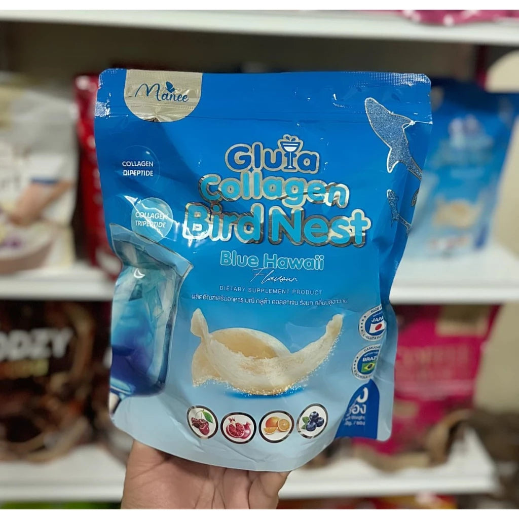 MANEE Gluta Collagen 30 sachets FDA registered Thai beauty drink showing radiant skin with fish collagen L-Glutathione for wholesale buyers