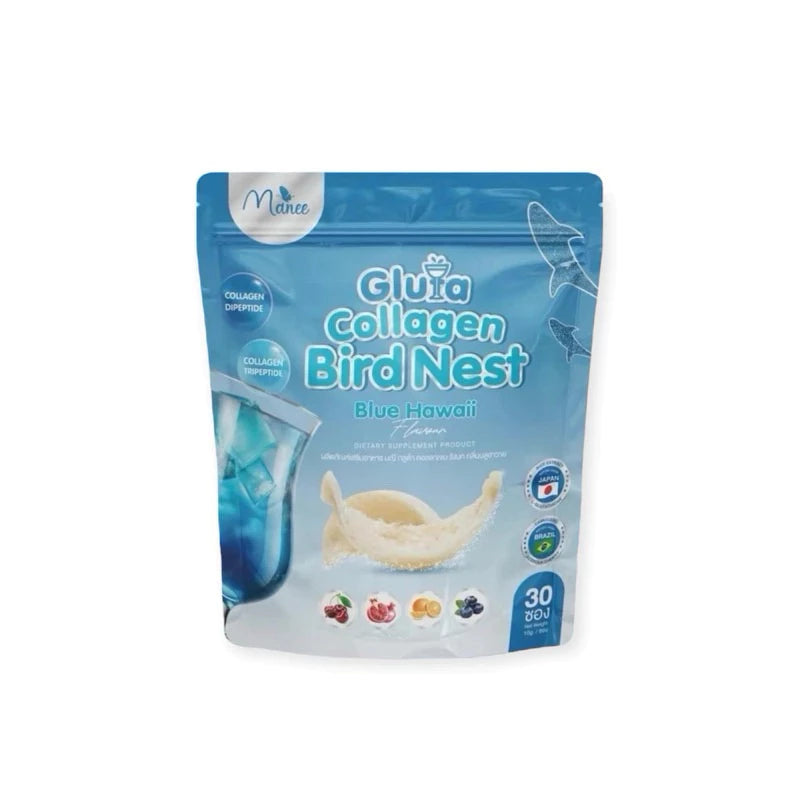 MANEE Gluta Collagen 30 sachets FDA registered Thai beauty drink showing radiant skin with fish collagen L-Glutathione for wholesale buyers