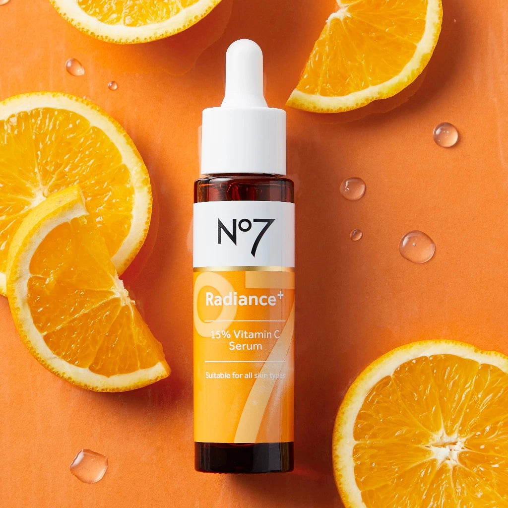 No7 Radiance +15 Vitamin C Serum 25ml bottle packaging Thailand brightening skincare