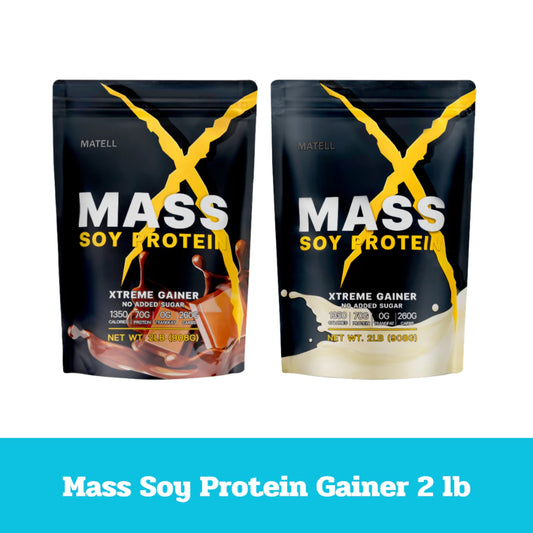 Matell Mass Soy Protein Gainer 2LB bag 1350 calories 80g protein mass gainer Thailand