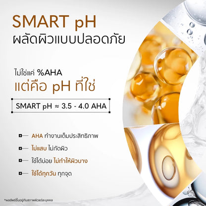 Gravich Glyco Lactic Double AHA Exfoliating Toner 315ml bottle packaging Thailand exfoliating facial body toner with Glycolic Acid Lactic Acid Witch Hazel