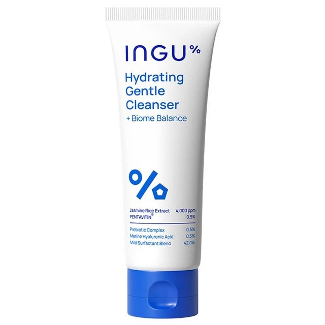Thai FDA notified INGU Hydrating Gentle Cleanser 73-1-6800003241 dermatologist-tested sulfate-free suitable for sensitive acne-prone skin gentle cleansing