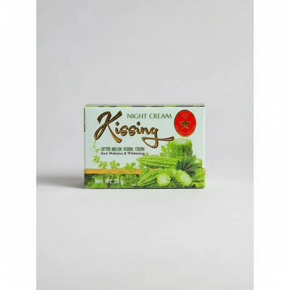 Kissing Anti-Melasma Whitening Night Cream 15g jar packaging Thailand anti-melasma brightening night cream
