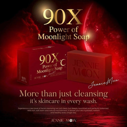 Jennie Moon 90X Power of Moonlight Soap 160g – Luxury Facial Cleansing Bar