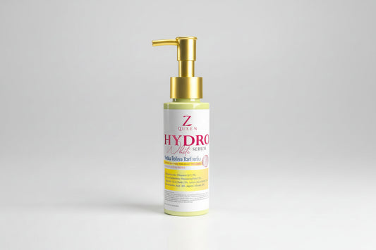 ZQUEEN Hydro White Dose 100ml bottle concentrated body whitening serum with niacinamide tranexamic acid glycolic acid and hydroxyphenoxypropionic acid