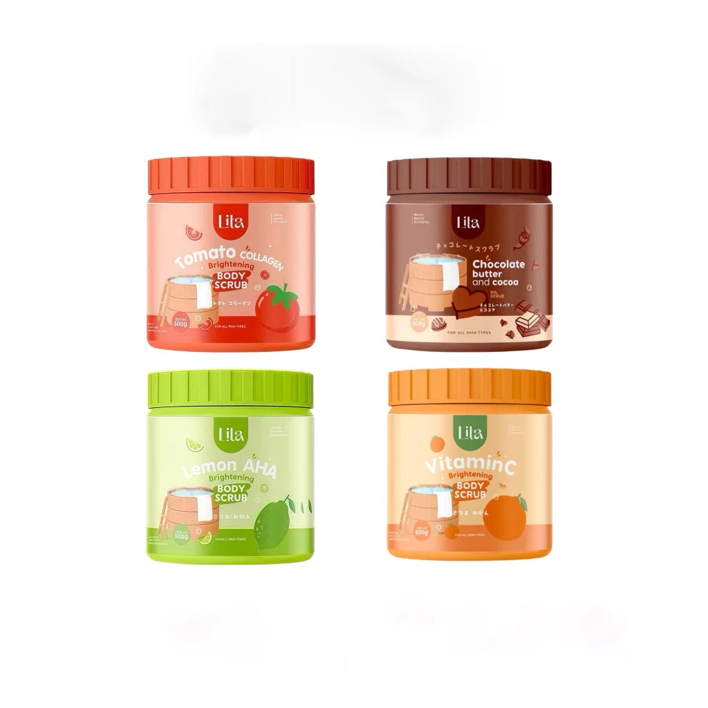 Vitamin C Body Scrub | Lita Stretch Mark & Dark Spot Reducer