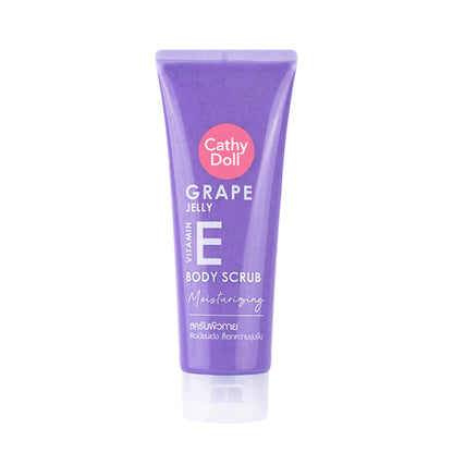 Cathy Doll Peach Smoothie Vitamin B3 Body Scrub Whitening 320g jar Thailand