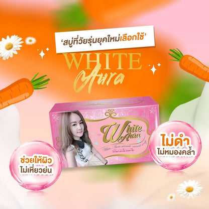 WHITE AURA MIRACLE CARROT SOAP 160 G